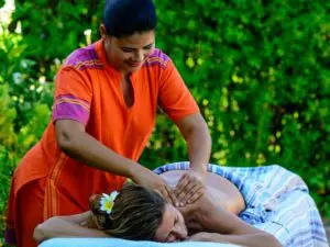 The wellness centre offers a range of massages, and has a state-of-the-art gym.

