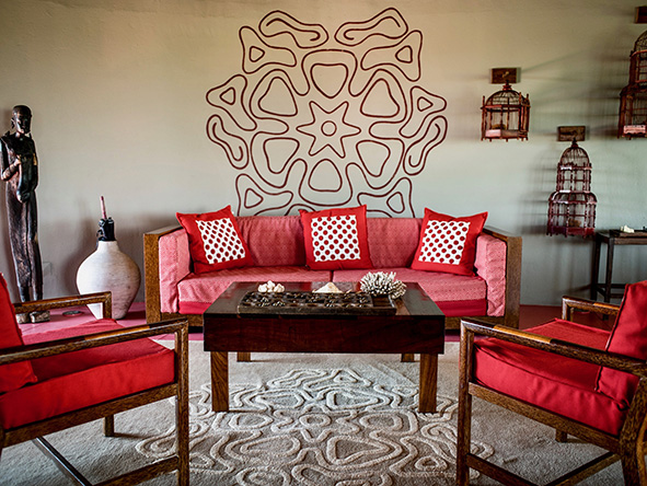 Coral Lodge provides a unique historical & cultural experience through their art and furniture pieces.