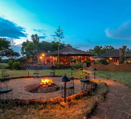 An authentic safari Set in 200 acres of private land.