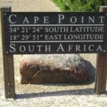 Cape Point es el extremo suroccidental de África y es famoso en todo el mundo.