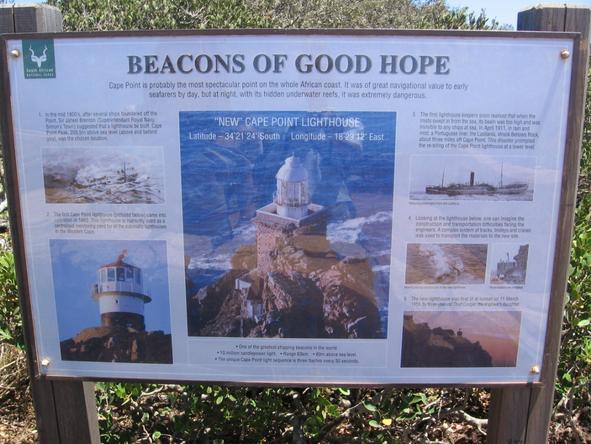 Learn all about the historical significance of Cape Point with the help of many information boards.