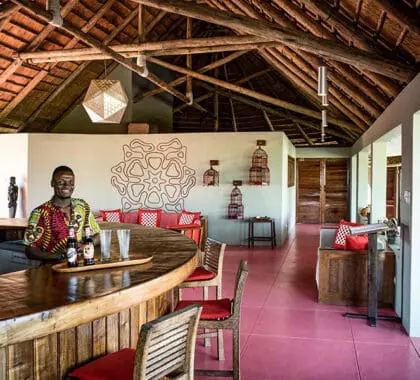 When not soaking up the lazy beach life, you can take a refreshing dip in the swimming pool or relax with a drink at the bar.