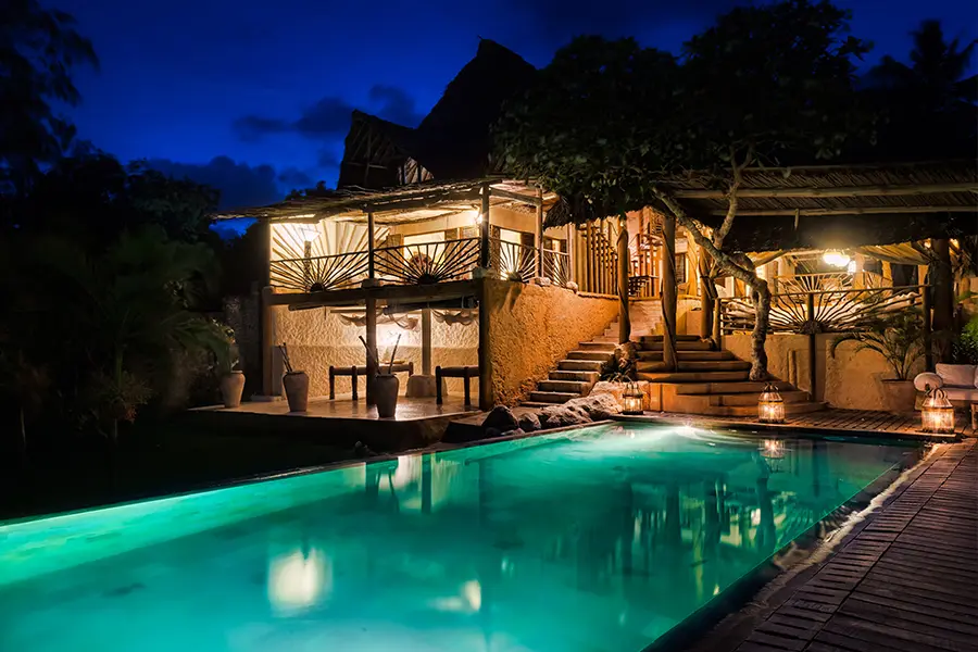 Swimming pool and exterior
