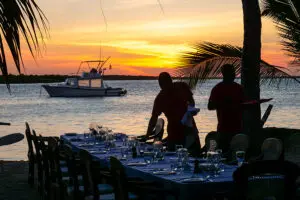Comedor al aire libre.