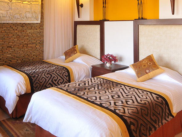Delightfully appointed twin rooms are available, offering you comfort and superb attention to detail.