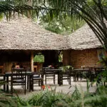 Dine indoors or alfresco at Rivertrees.