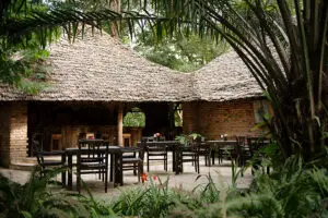 Dine indoors or alfresco at Rivertrees.