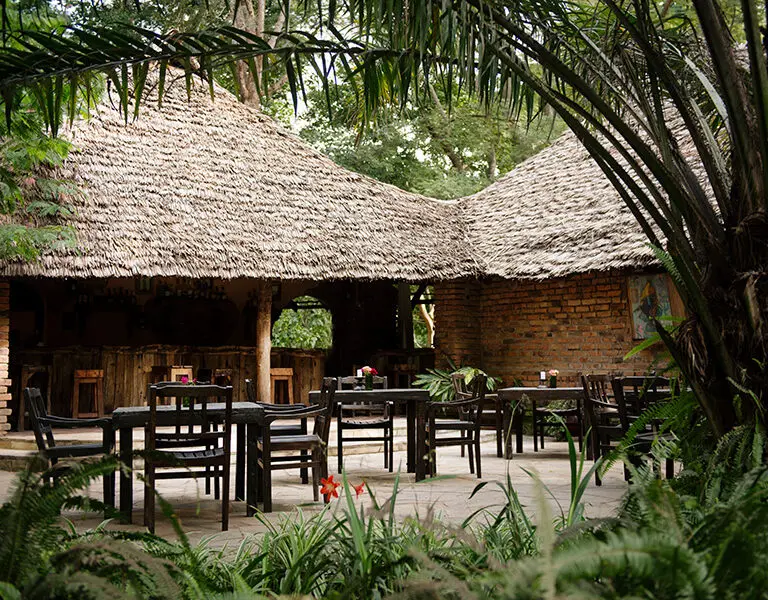 Dine indoors or alfresco at Rivertrees.