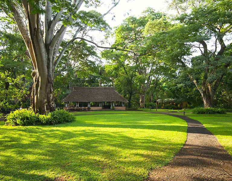 Lush gardens | Rivertrees Country Inn