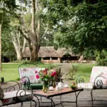 Rivertrees Country Inn es una granja restaurada, una parada perfecta para reponer fuerzas tras el vuelo.