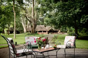 Rivertrees Country Inn es una granja restaurada, una parada perfecta para reponer fuerzas tras el vuelo.