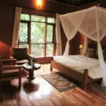 Primate Lodge offers the adventurous guest a chance to get close to nature, while enjoying the creature comforts of a luxury suite.