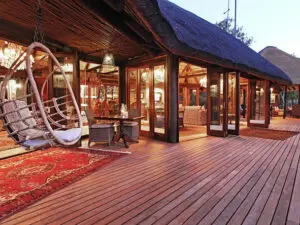 Settle into a comfortable hanging chair and enjoy a serene evening of stargazing beside the main pool.
