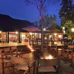 Cosy up next to the camp fire and sip on a beverage of your choice.