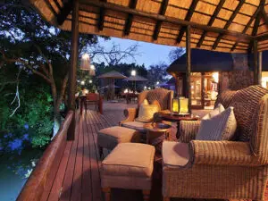Put your feet up after a long day and marvel at the views from the verandah.