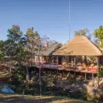 The lodge is perfectly situated above a tranquil stream and surrounded by the ancient Waterberg mountains.