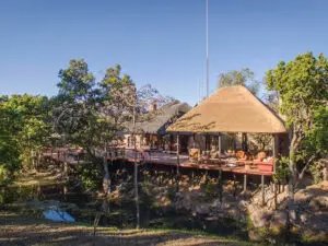 The lodge is perfectly situated above a tranquil stream and surrounded by the ancient Waterberg mountains.