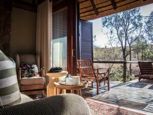 Spot the resident wildlife from the comfort of your room.