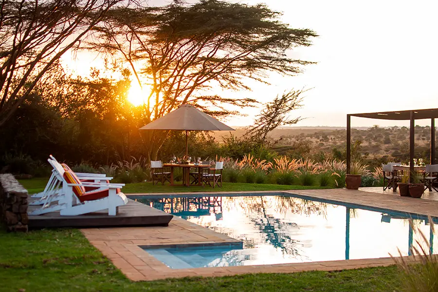 Ololo Safari Lodge -The perfect place to relax after or before a long-haul flight.