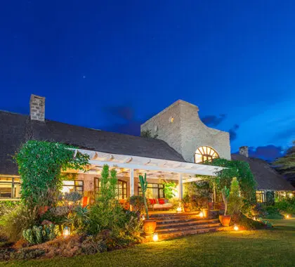 Ololo Safari Lodge en el Parque Nacional de Nairobi. 