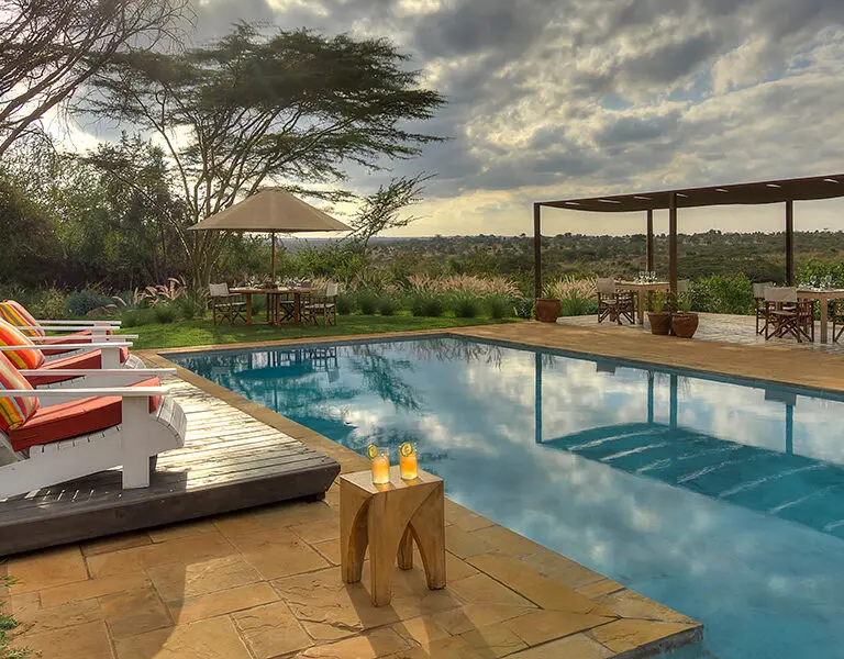 The perfect place to relax after or before a long-haul flight.