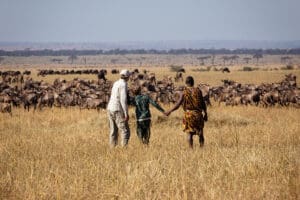 Ditch the vehicle for an afternoon and get a lay of the land on foot. | Serian's Serengeti Lamai