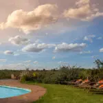 Enjoy uninterrupted views of Nairobi National Park from the comfort your sun lounger.