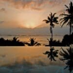 Enjoy a Kenyan sunset after a full day of activities at the beach.