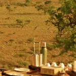 Have your breakfast al fresco while enjoying superb views of the South Amboseli savannah.