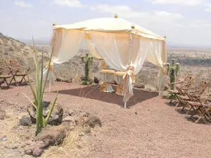 Have your wedding ceremony in the heart of Maasai country.