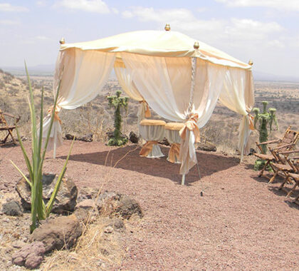Have your wedding ceremony in the heart of Maasai country.