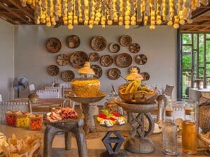 Start your day with a nutritious breakfast before you head out on a game drive.