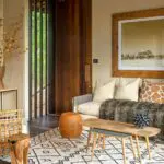 The camp features elegant, earthy designs and modern comforts.