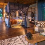 Your luxurious suite at Qorokwe is a comfortable retreat after a thrilling game game.