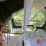 Simple but stylish, it has been designed for privacy, with a double bed, the Tree House is recommended for couples and honeymooners. 