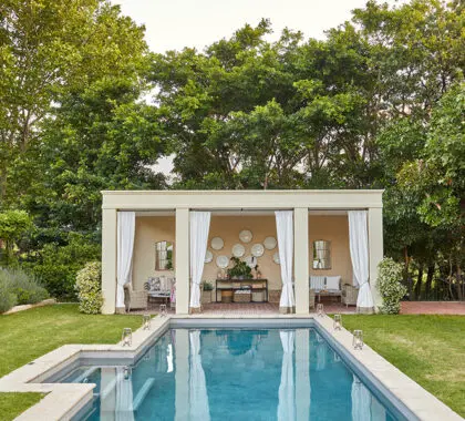 Casa de la piscina.