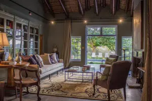 La Cle des Montagnes Amplia habitación con jardín en Lodge