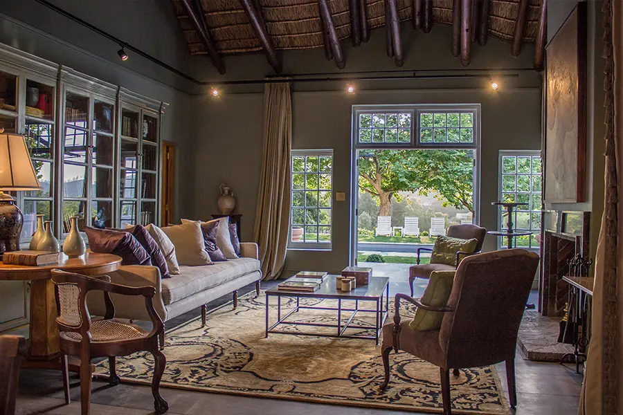 La Cle des Montagnes Amplia habitación con jardín en Lodge