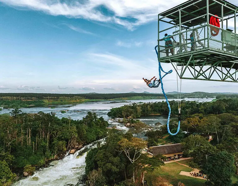 Bungee-Jumping.