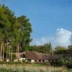 Ngorongoro Farm House Main House and Vegetable Garden.