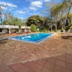 Ngorongoro Farm House swimming pool.