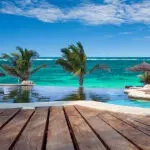 Swimming pool at Water Lovers Beach Resort.