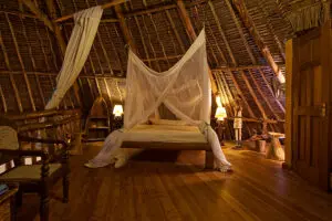 Bedroom suite at Water Lovers Beach Resort.