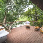Tu baño privado al aire libre.