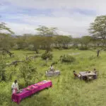 Almuerzo cerca de The Highlands.