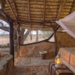 Your open ‘banda’ (stone cottage) at Saruni Rhino.