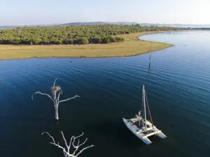 Musango ofrece una impresionante gama de actividades acuáticas, como paseos en barco, piragüismo y pesca.