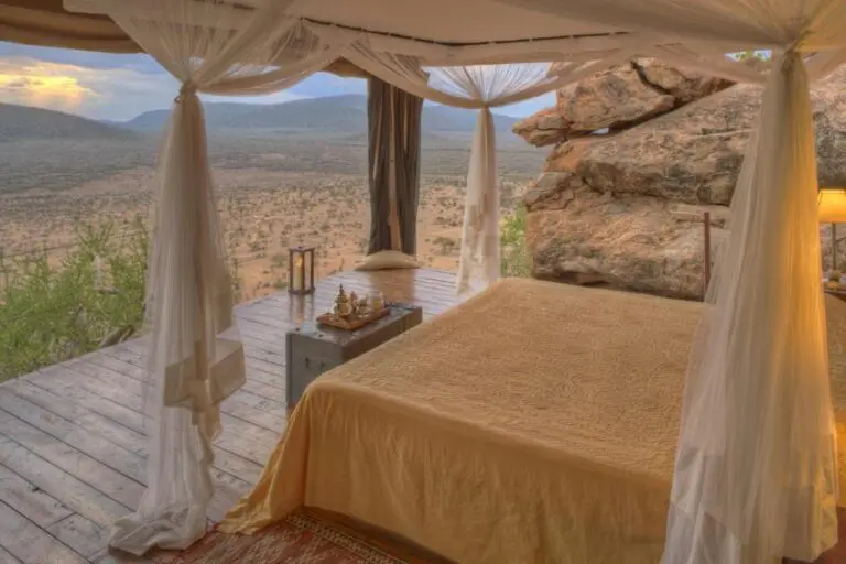 Samburu Saruni villa view.