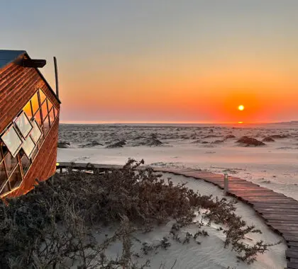Atardeceres de ensueño desde tu cabaña.
