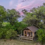 Little Sable guest tent exterior.
